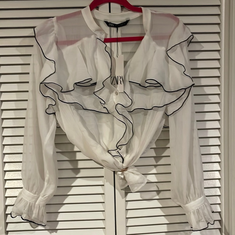 Brand new Zara beautiful fun shirt guaranteed to receive compliments
